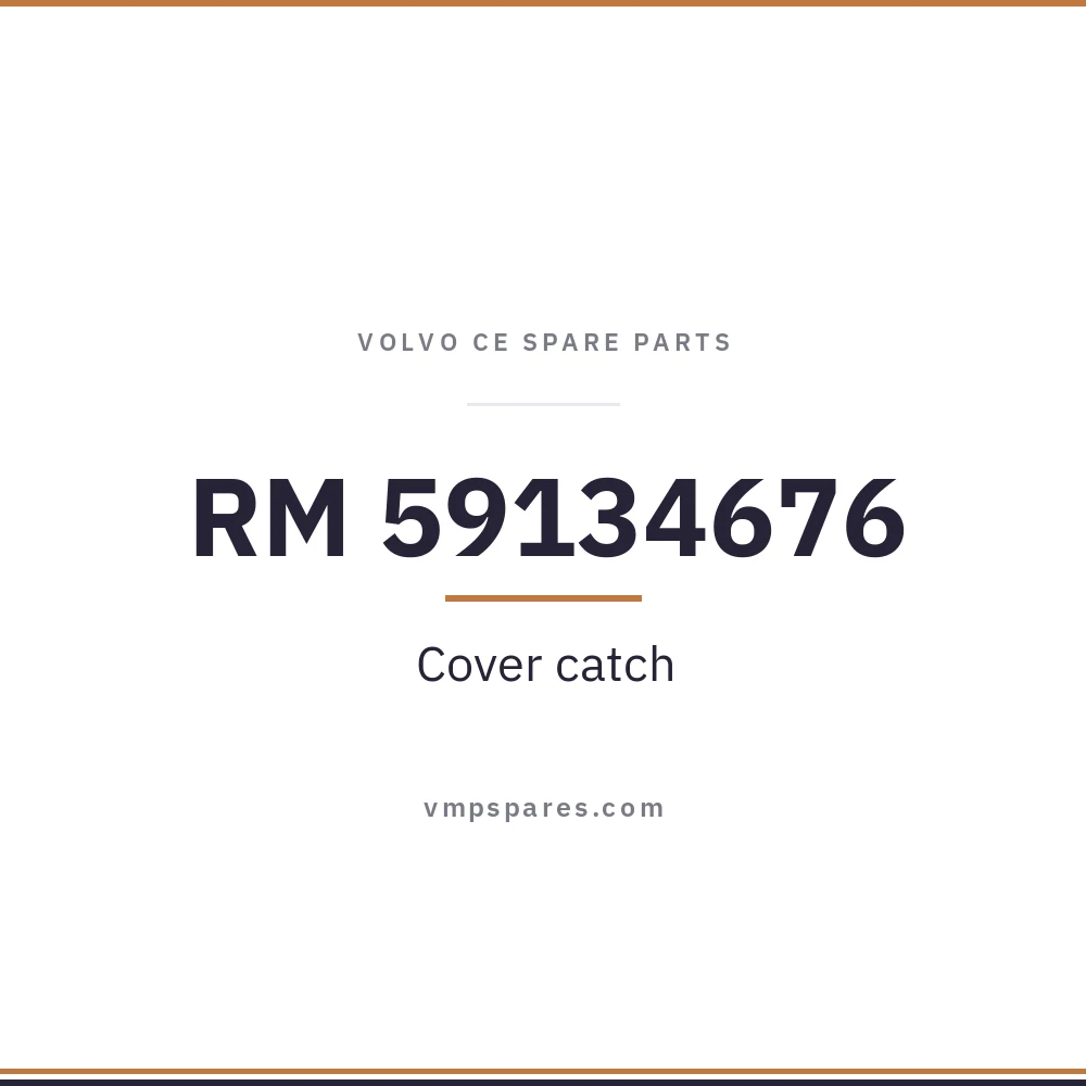 RM 59134676 – Cover catch