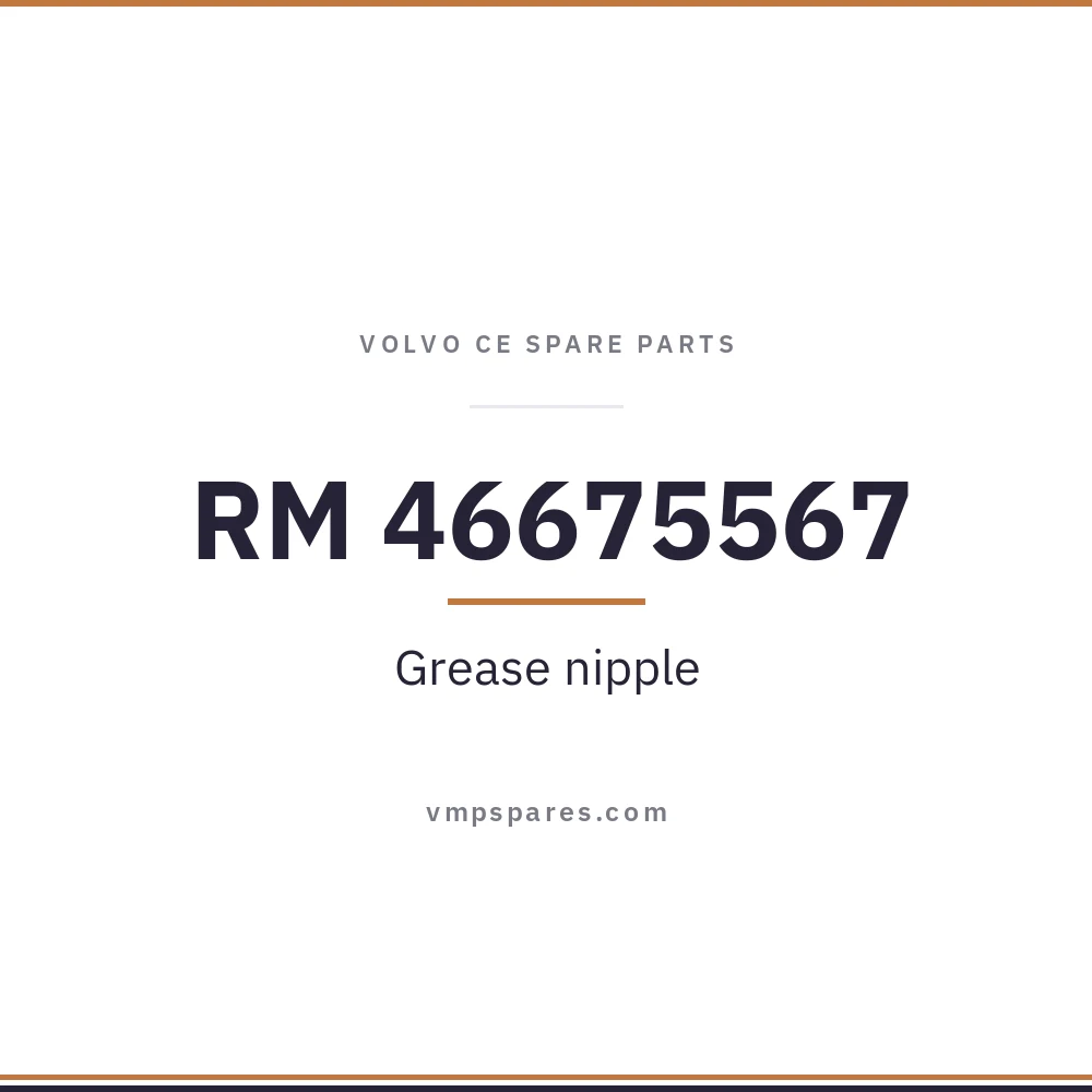 RM 46675567 – Grease nipple