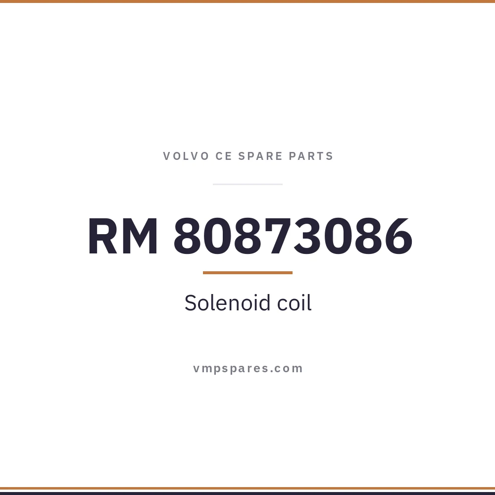 RM 80873086 – Solenoid coil
