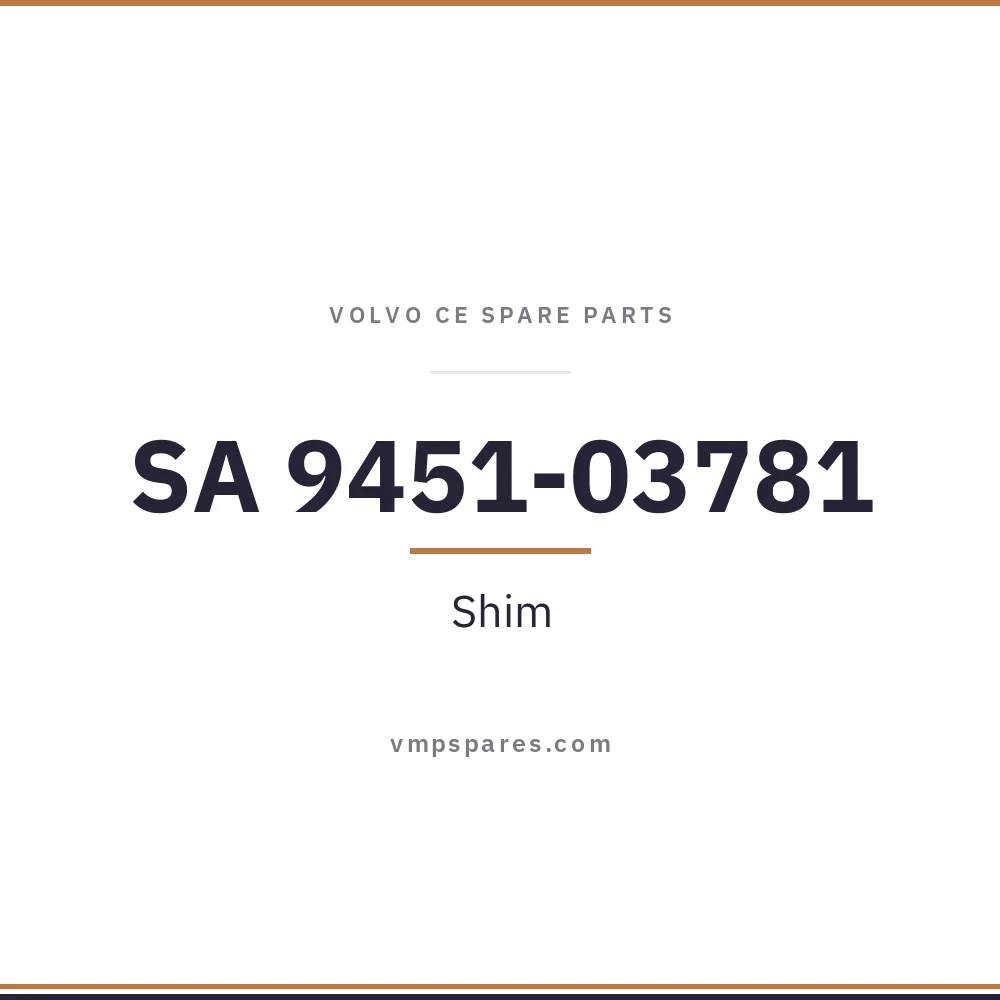 SA 9451-03781 – Shim