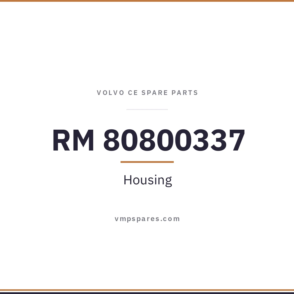 RM 80800337 – Housing