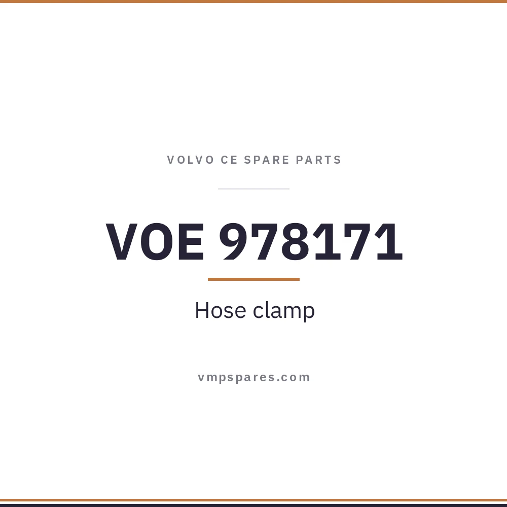 VOE 978171 – Hose clamp