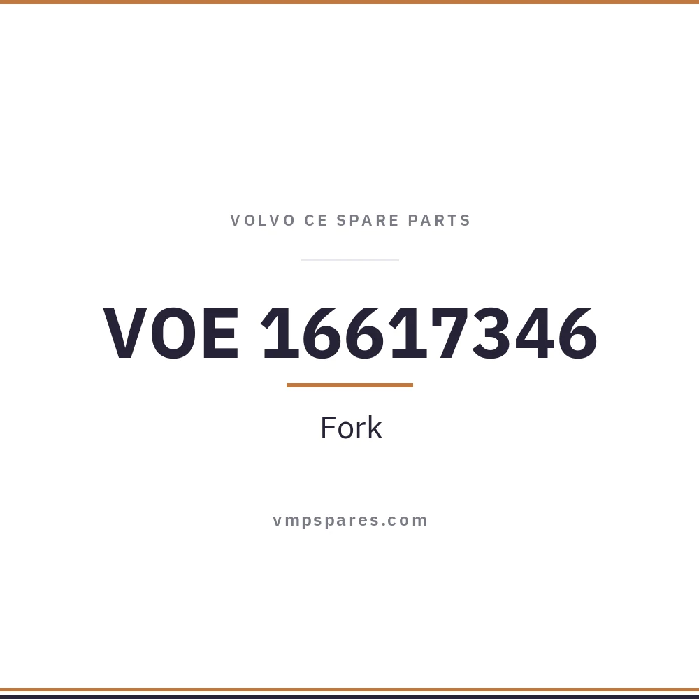 VOE 16617346 – Fork