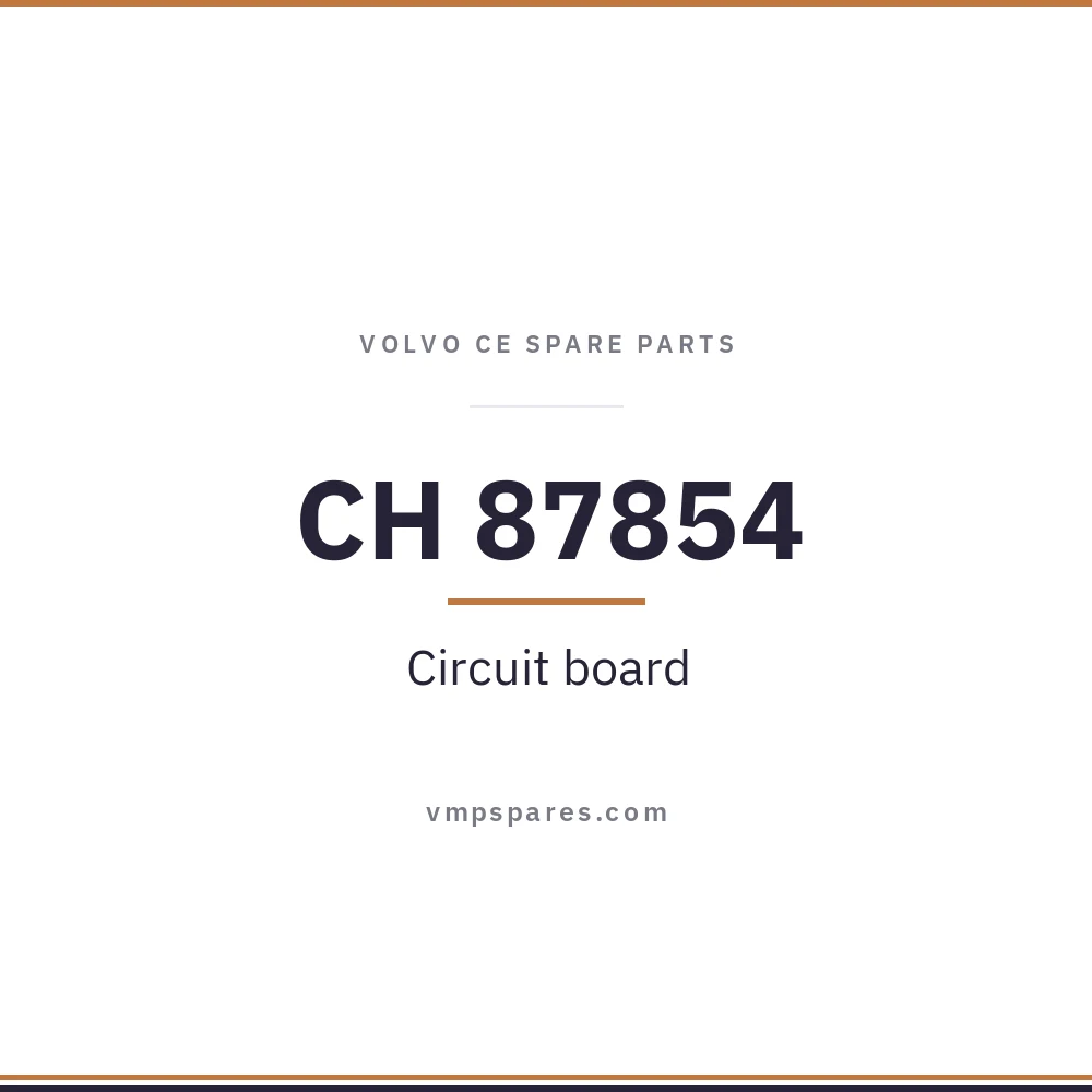 CH 87854 – Circuit board