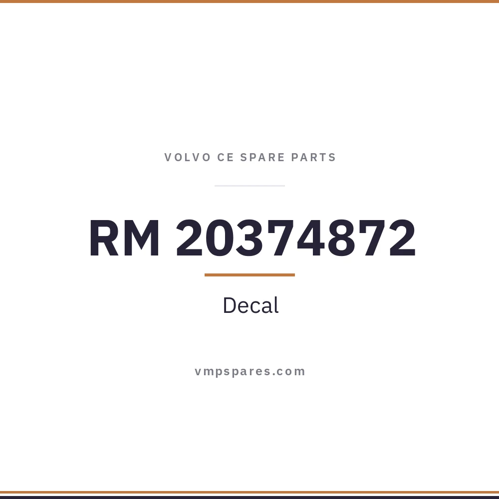 RM 20374872 – Decal