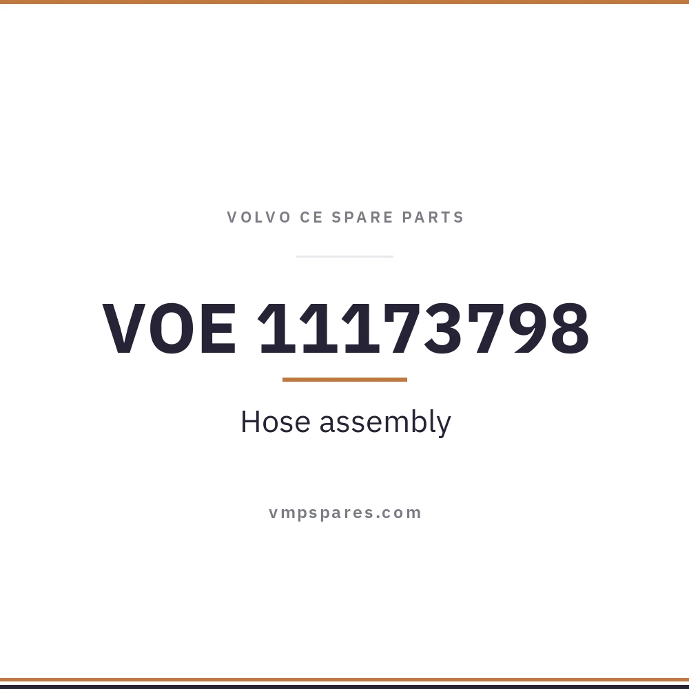 VOE 11173798 – Hose assembly