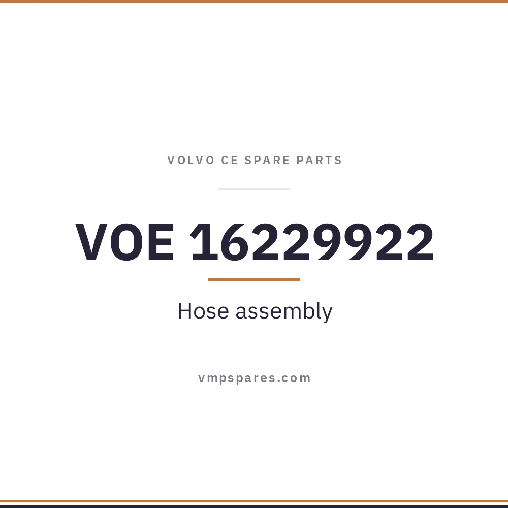 VOE 16229922 – Hose assembly