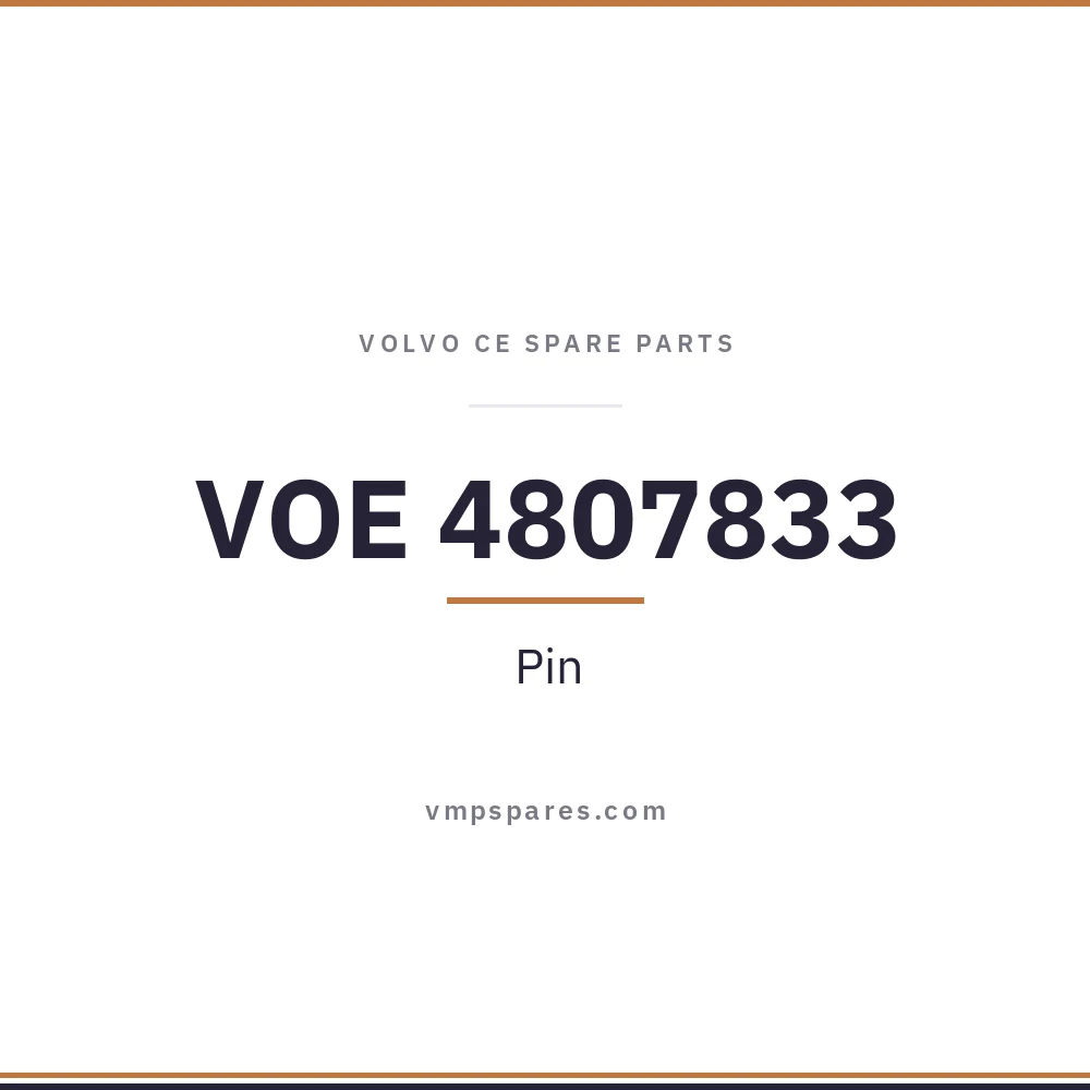VOE 4807833 – Pin