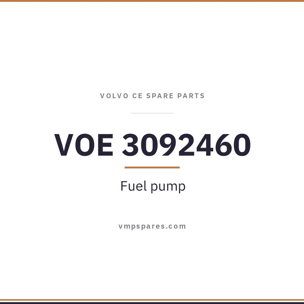 VOE 3092460 – Fuel pump