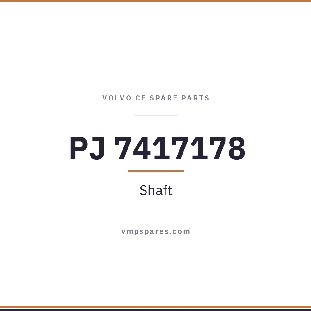 PJ 7417178 – Shaft