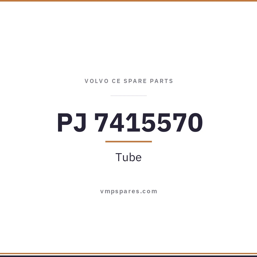 PJ 7415570 – Tube