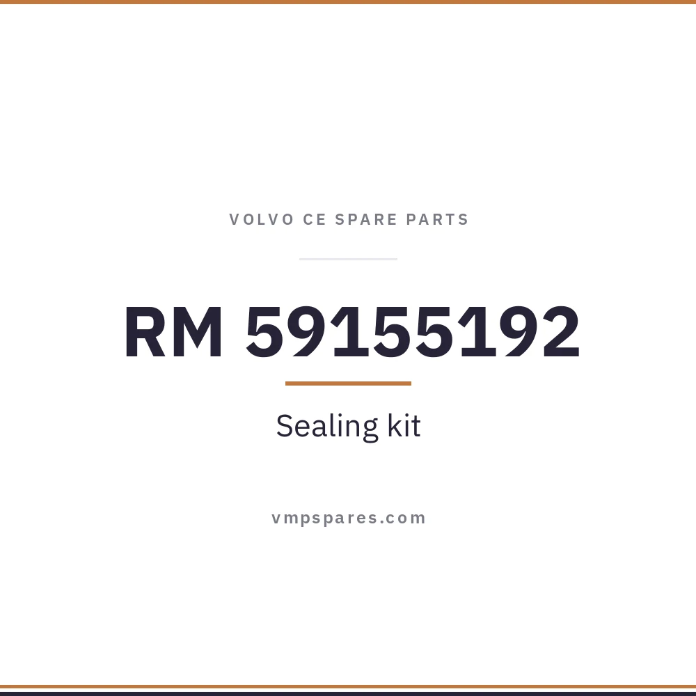 RM 59155192 – Sealing kit