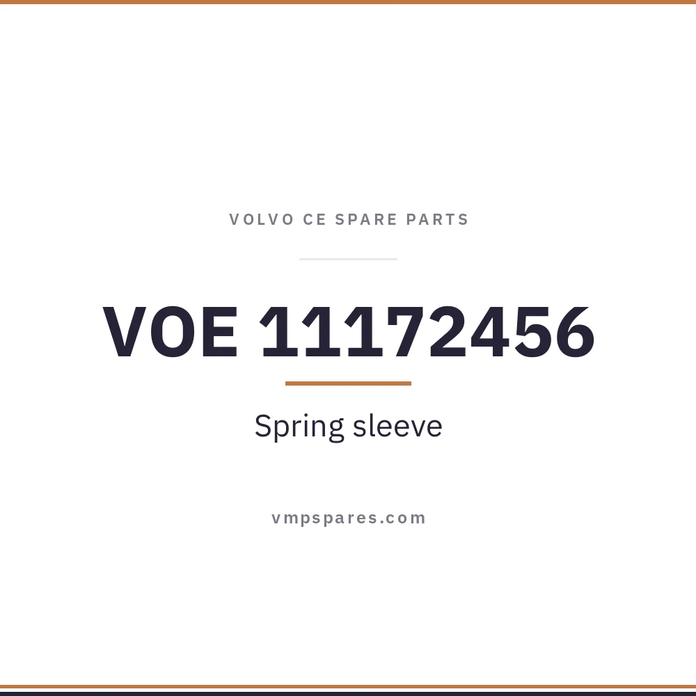 VOE 11172456 – Spring sleeve
