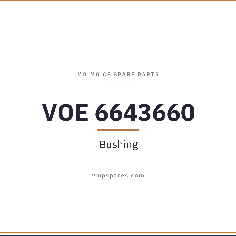 VOE 6643660 – Bushing