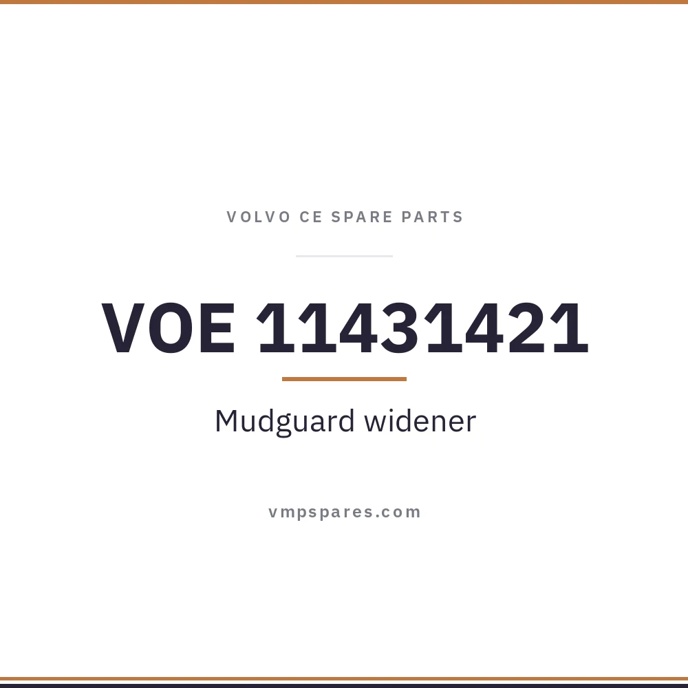 VOE 11431421 – Mudguard widener