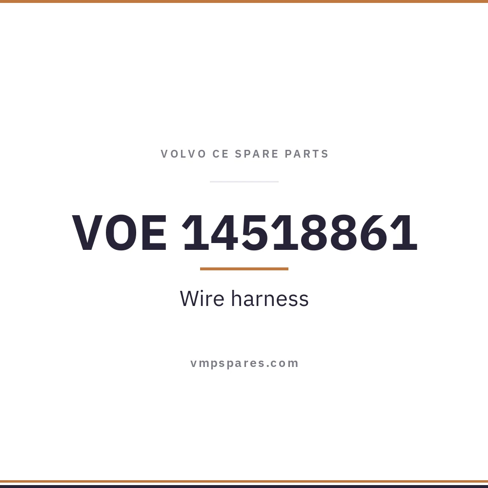 VOE 14518861 – Wire harness