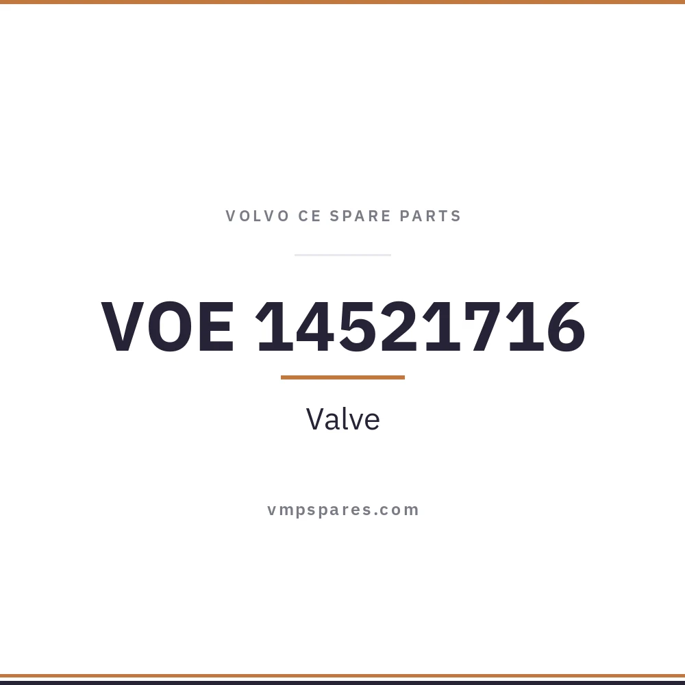 VOE 14521716 – Valve