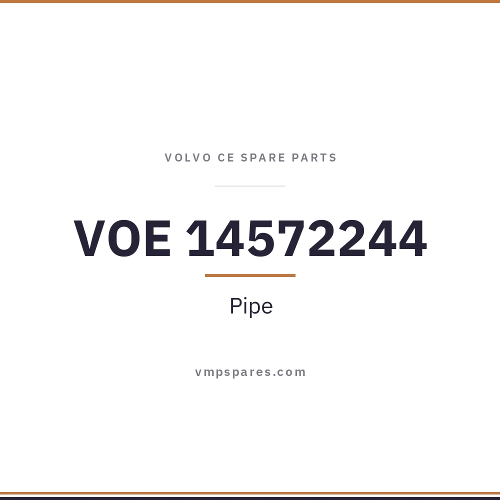 VOE 14572244 – Pipe
