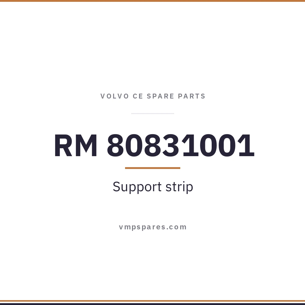 RM 80831001 – Support strip