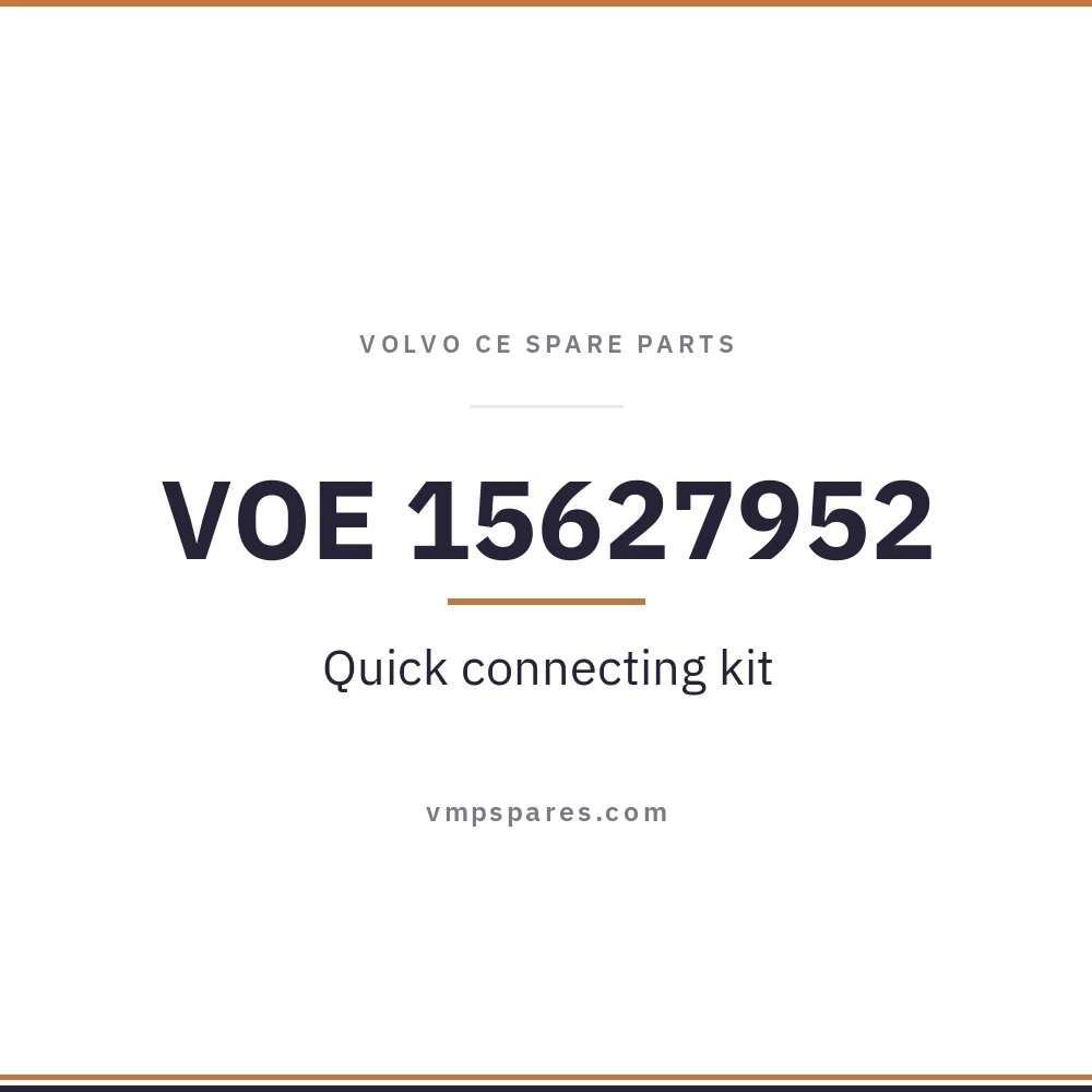 VOE 15627952 – Quick connecting kit