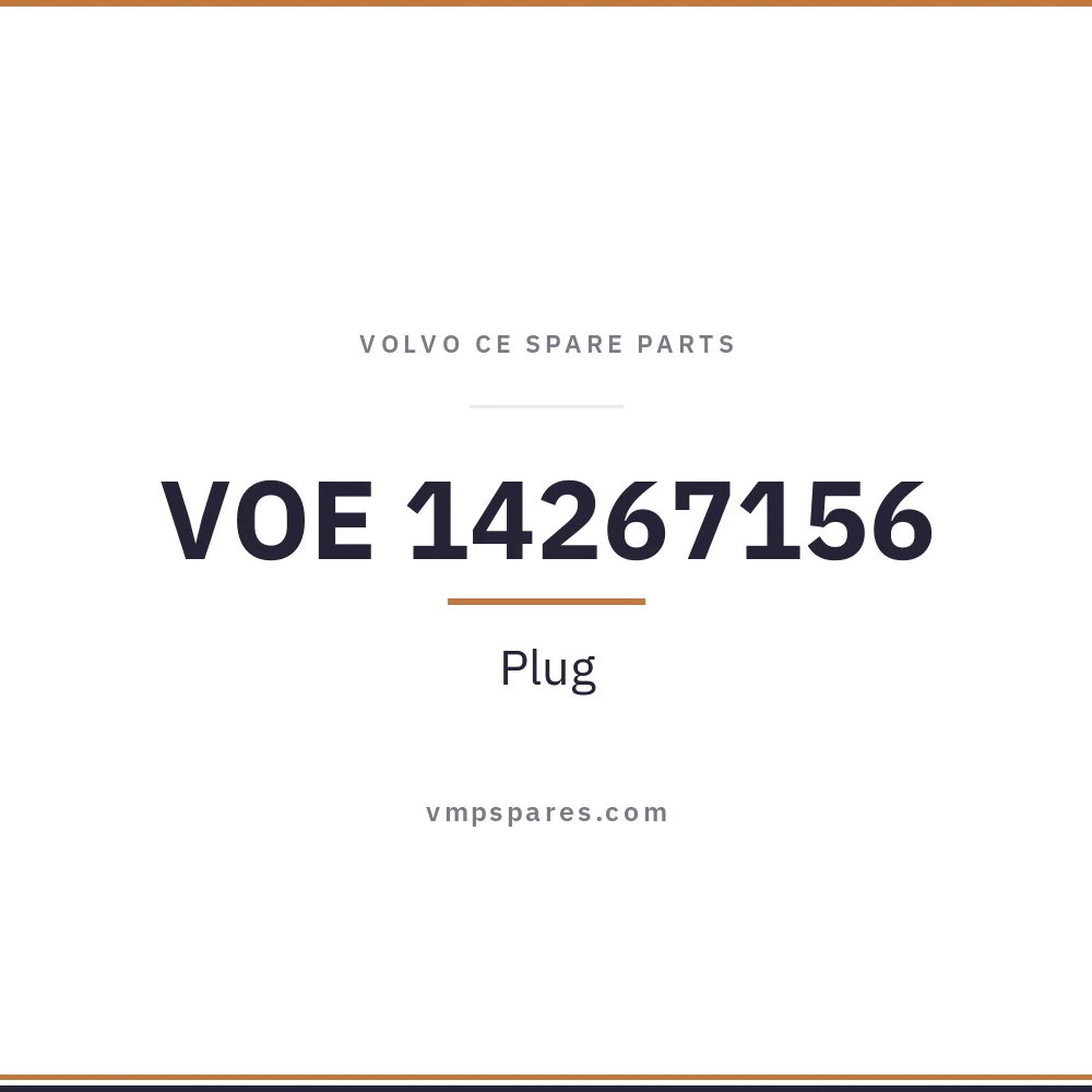 VOE 14267156 – Plug