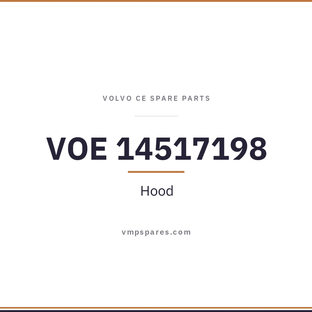 VOE 14517198 – Hood