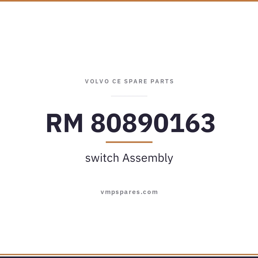 RM 80890163 – switch Assembly