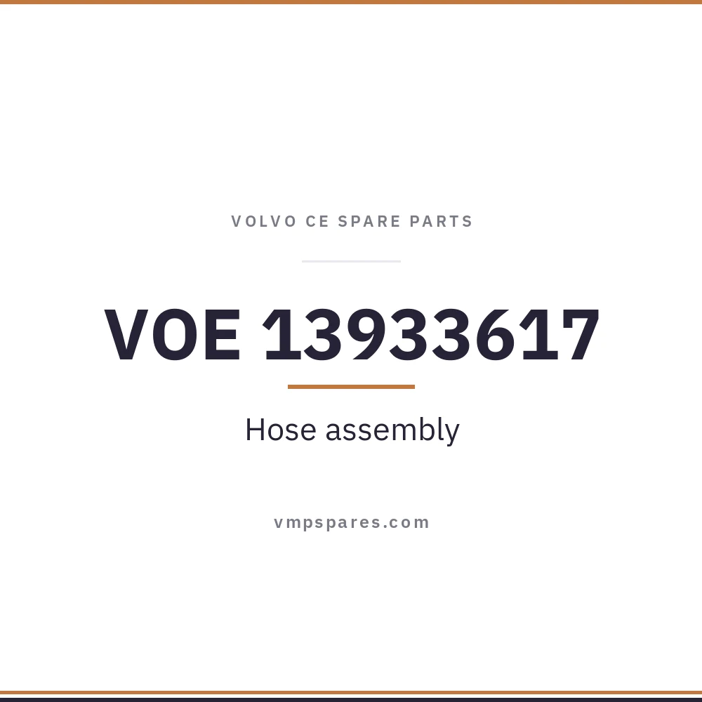 VOE 13933617 – Hose assembly