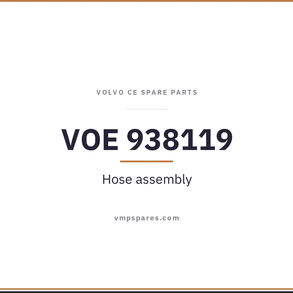 VOE 938119 – Hose assembly