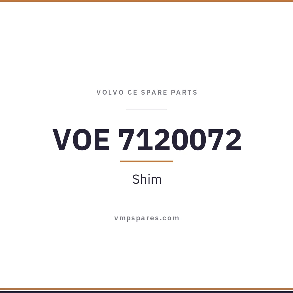 VOE 7120072 – Shim