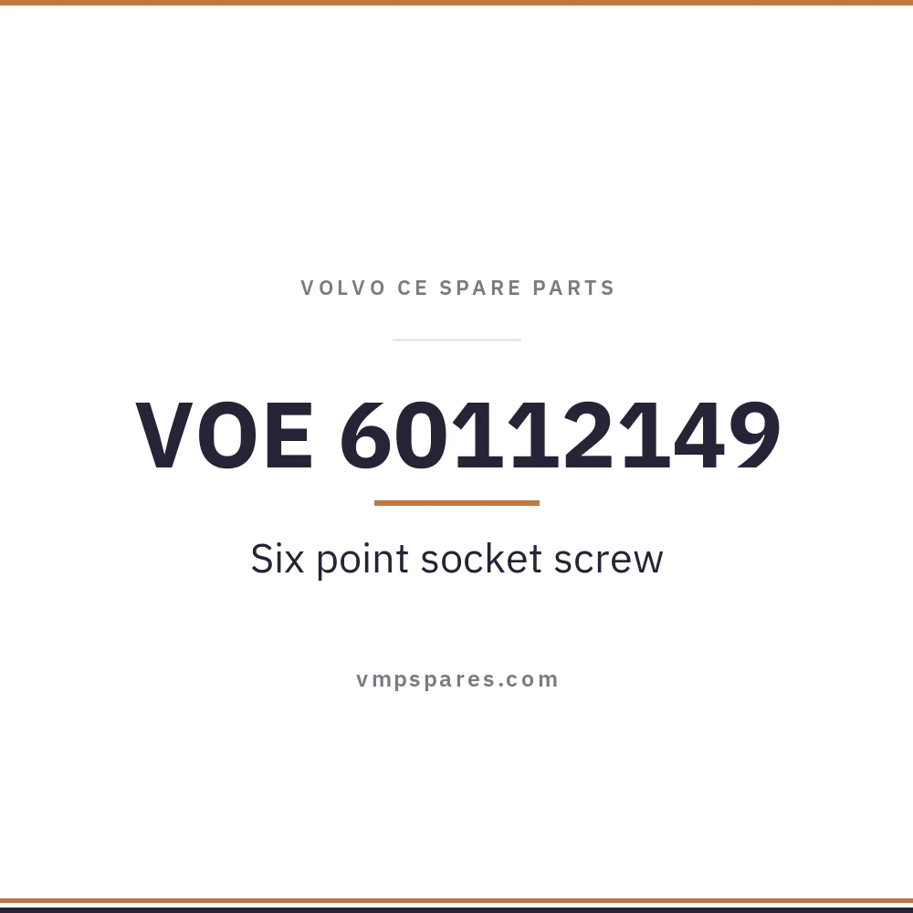VOE 60112149 – Six point socket screw