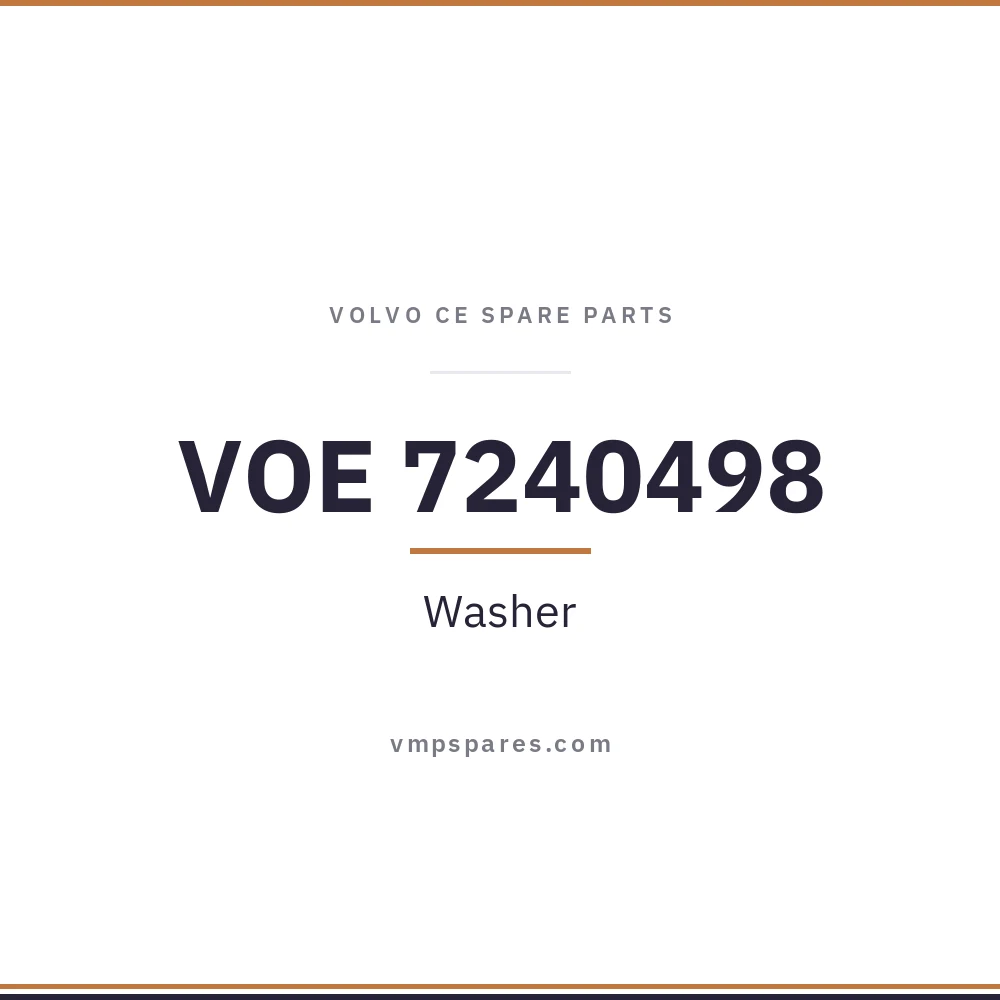 VOE 7240498 – Washer