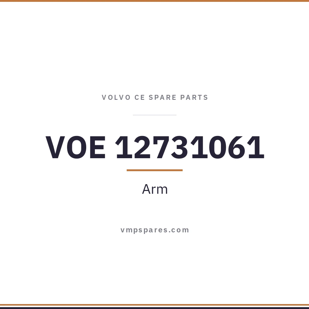 VOE 12731061 – Arm