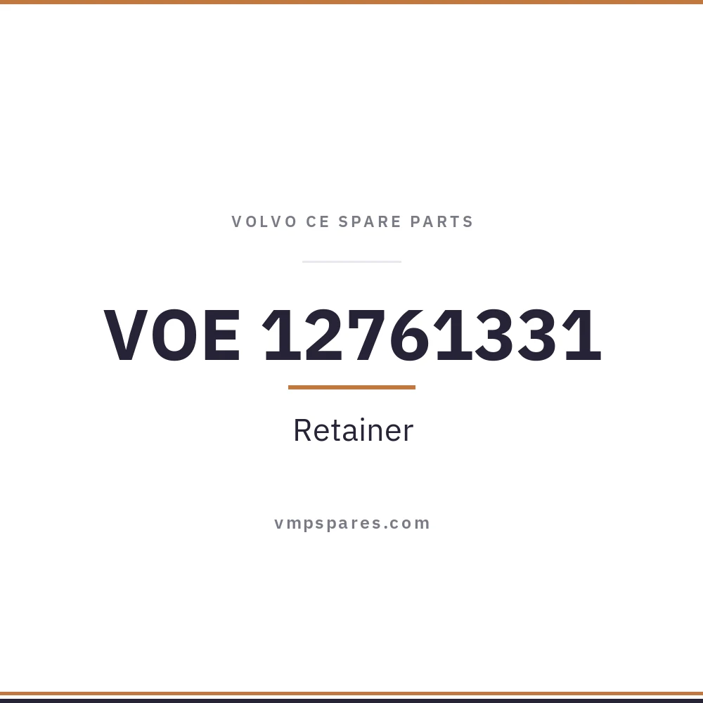 VOE 12761331 – Retainer