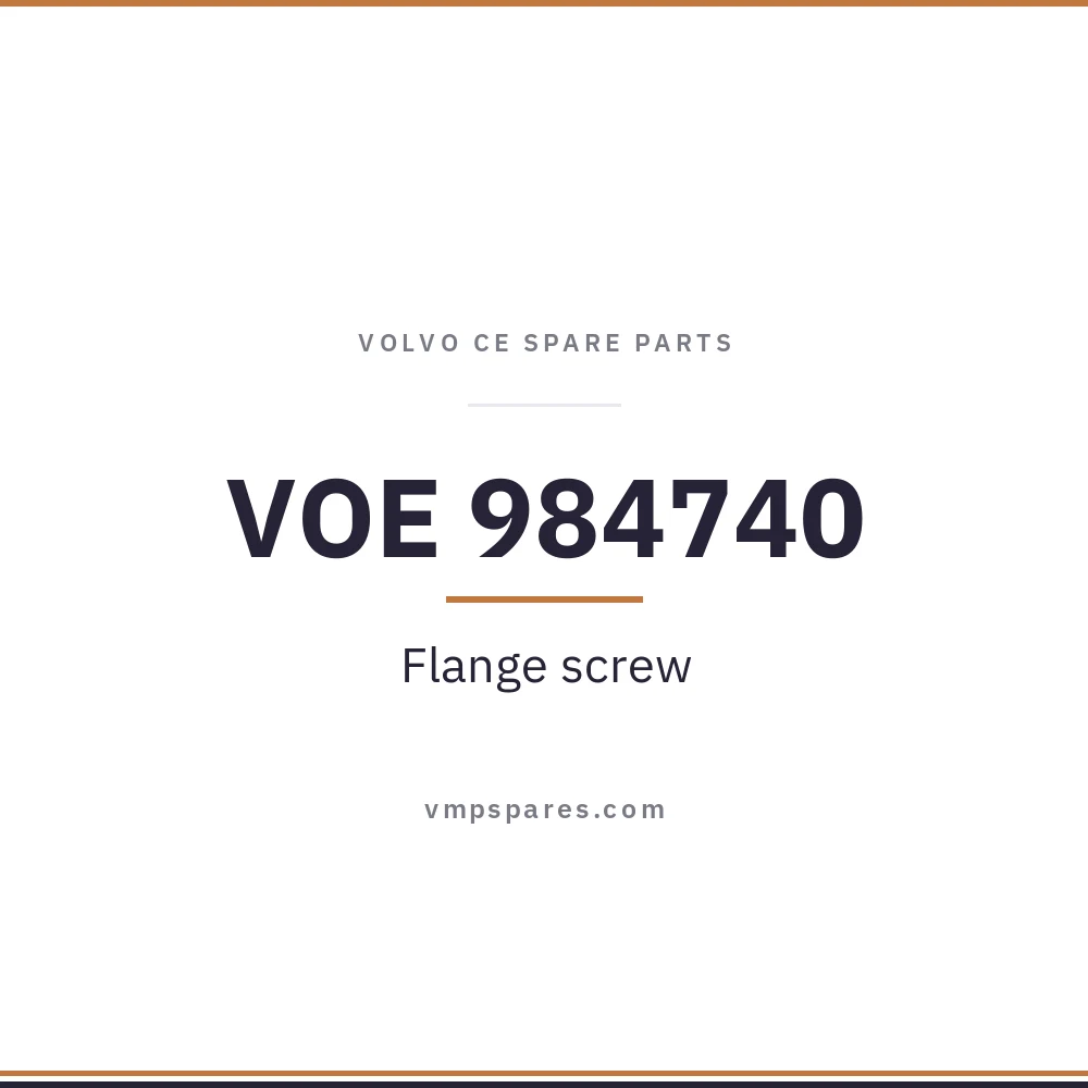 VOE 984740 – Flange screw