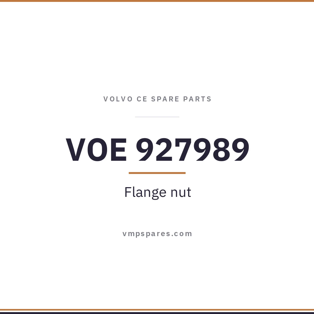 VOE 927989 – Flange nut