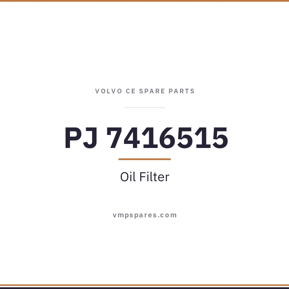 PJ 7416515 – Oil Filter