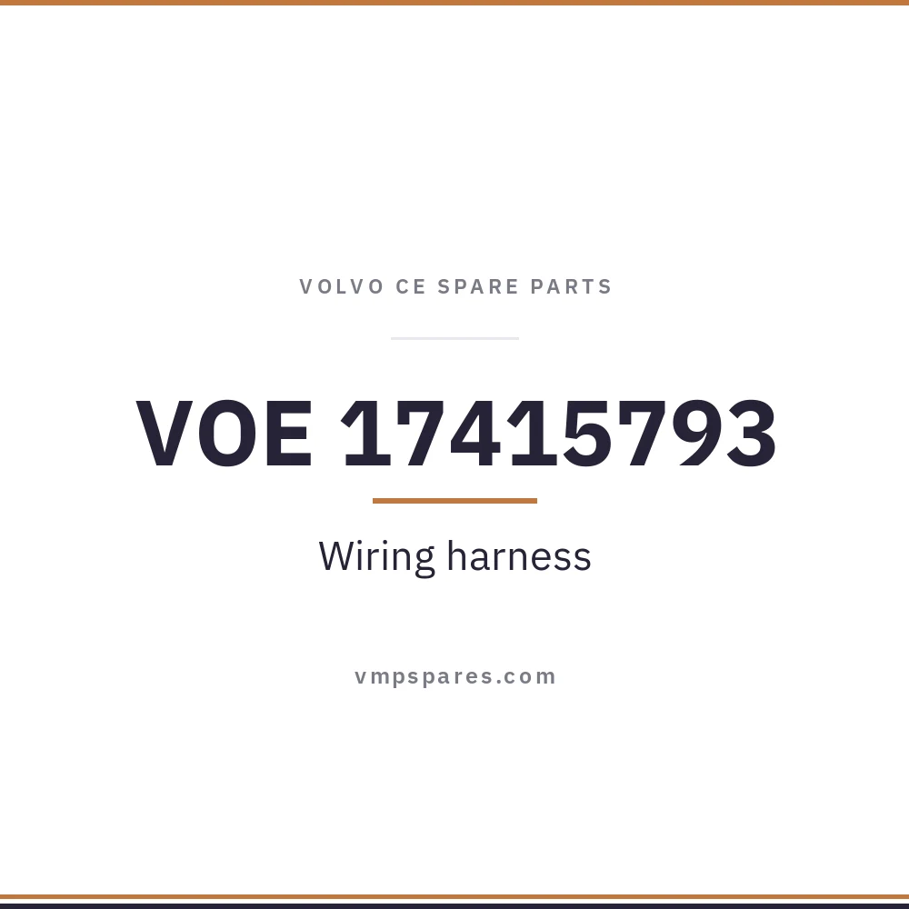VOE 17415793 – Wiring harness
