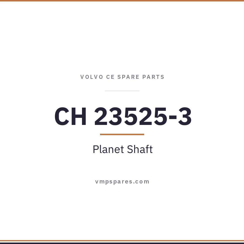 CH 23525-3 – Planet Shaft