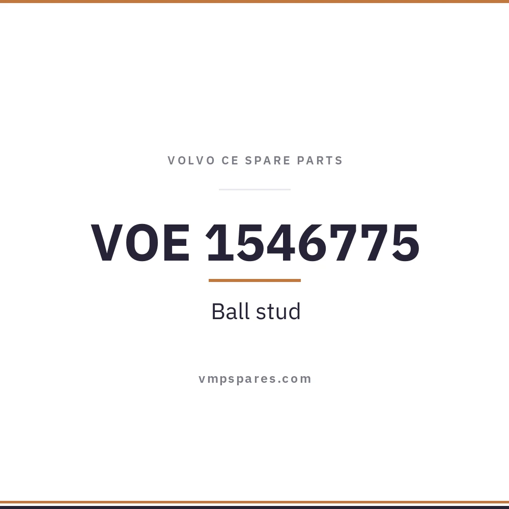 VOE 1546775 – Ball stud