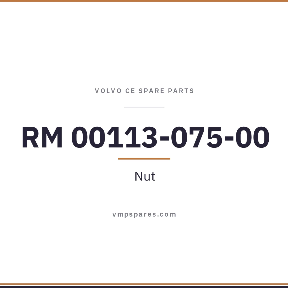 RM 00113-075-00 – Nut