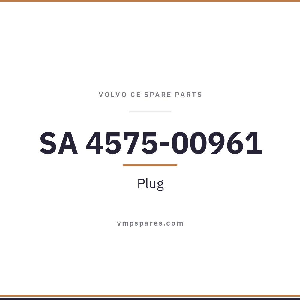SA 4575-00961 – Plug