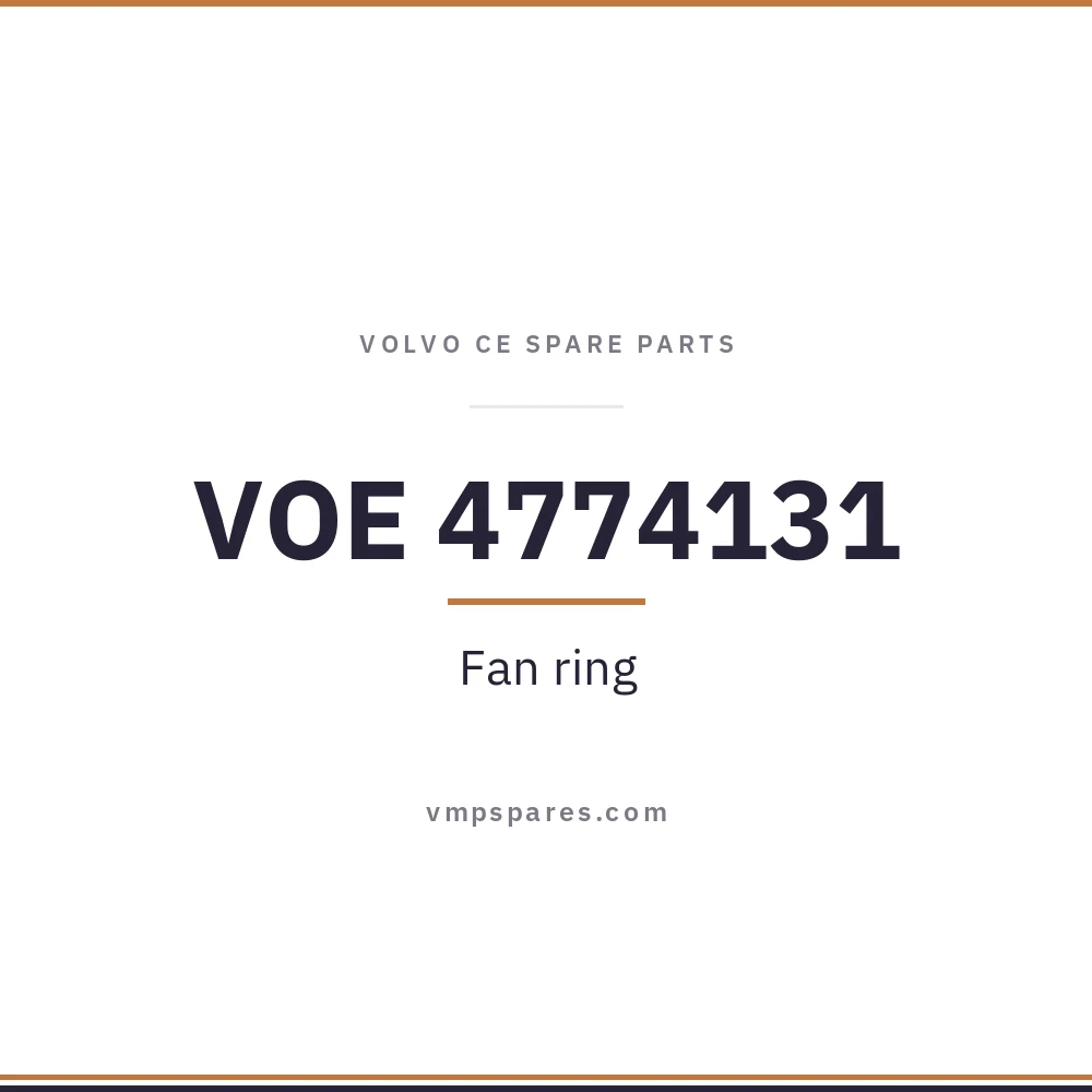 VOE 4774131 – Fan ring