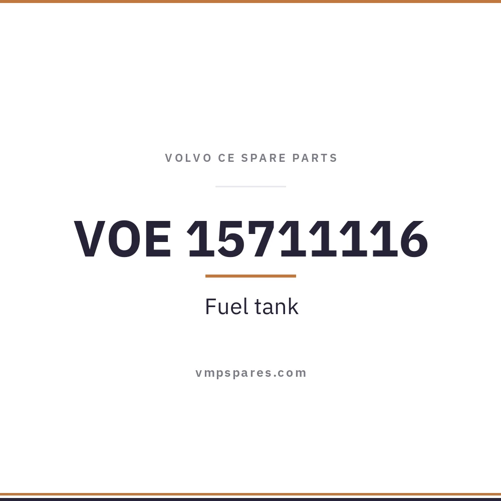 in_stock VOE 15711116 – Fuel tank