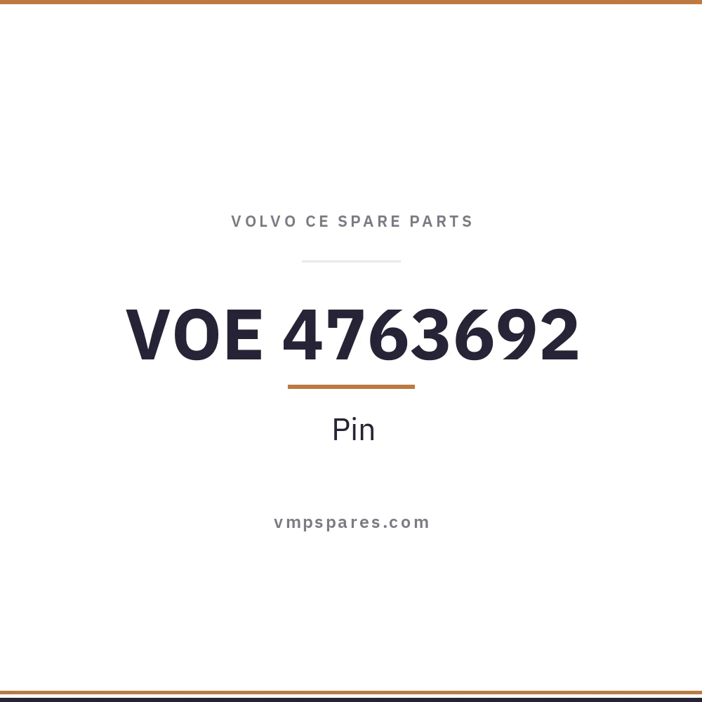 VOE 4763692 – Pin