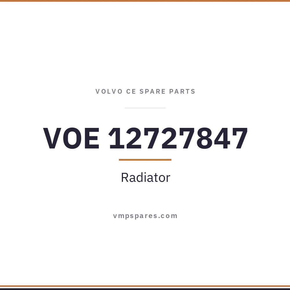 VOE 12727847 – Radiator