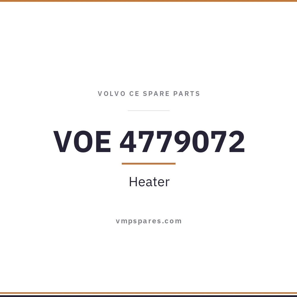 VOE 4779072 – Heater