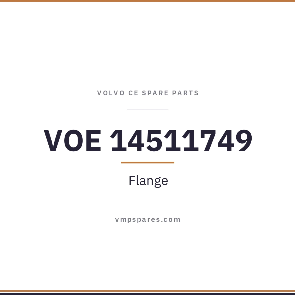 VOE 14511749 – Flange