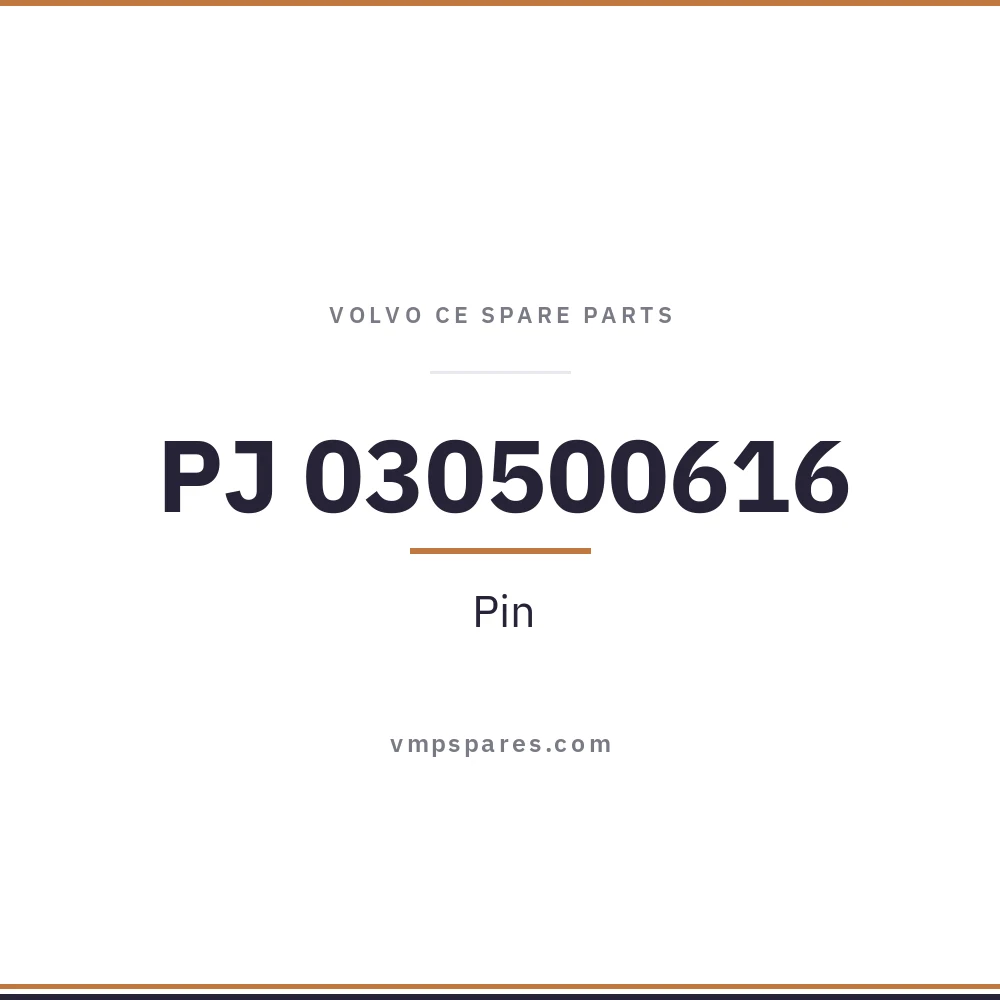 PJ 030500616 – Pin