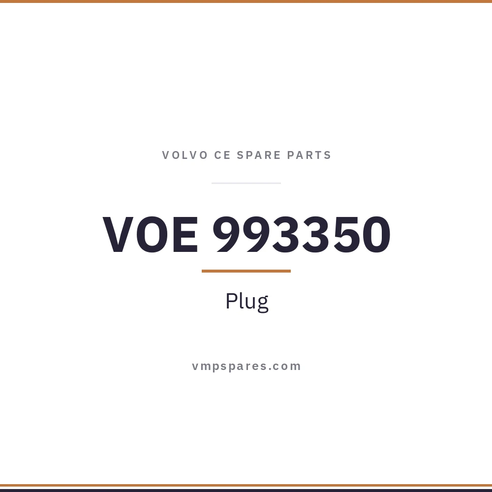 VOE 993350 – Plug
